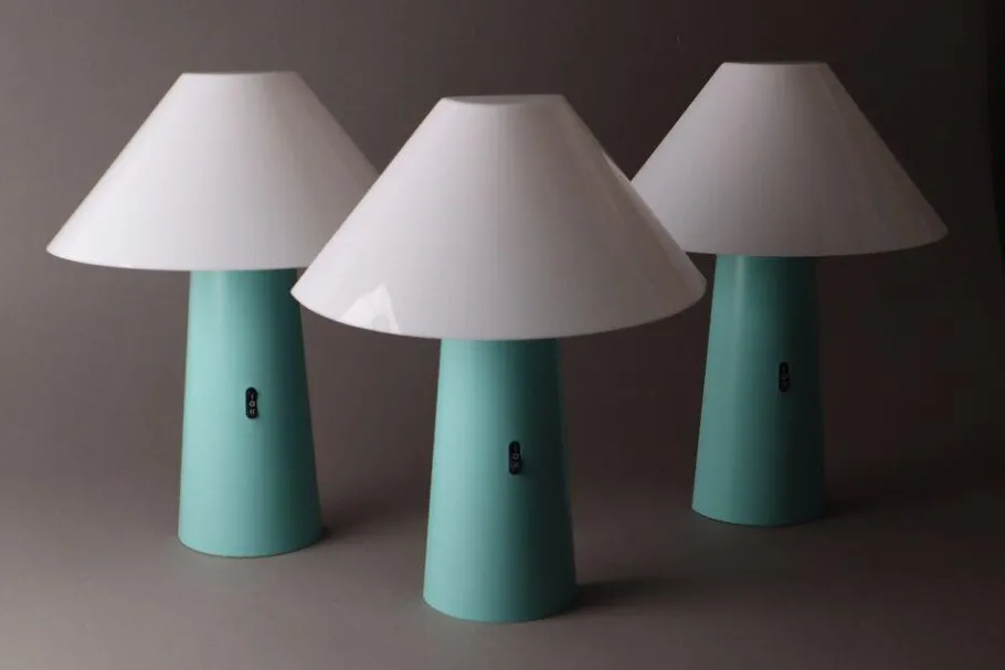 New Pamono Postmodern Turquoise Wall Lamp from Arlus, 1980s