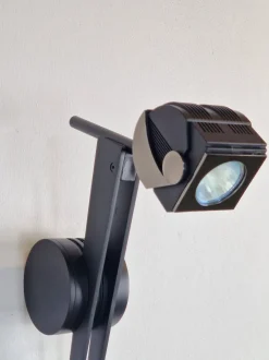 Pamono Postmodern Wall Lamp Metal Spot by Debsch Aster, Italy, 1980s