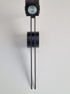 Pamono Postmodern Wall Lamp Metal Spot by Debsch Aster, Italy, 1980s