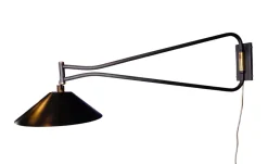 Pamono Potence Lamp attributed to Lunel, 1950s