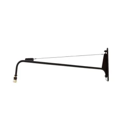 Pamono Potence Swing Jib Wall Lamp by Jean Prouvé, 1950s