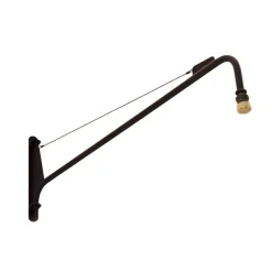 Pamono Potence Swing Jib Wall Lamp by Jean Prouvé, 1950s