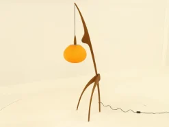 Best Pamono Praying Mantis Floor Lamp from Rispal, France, 1950s