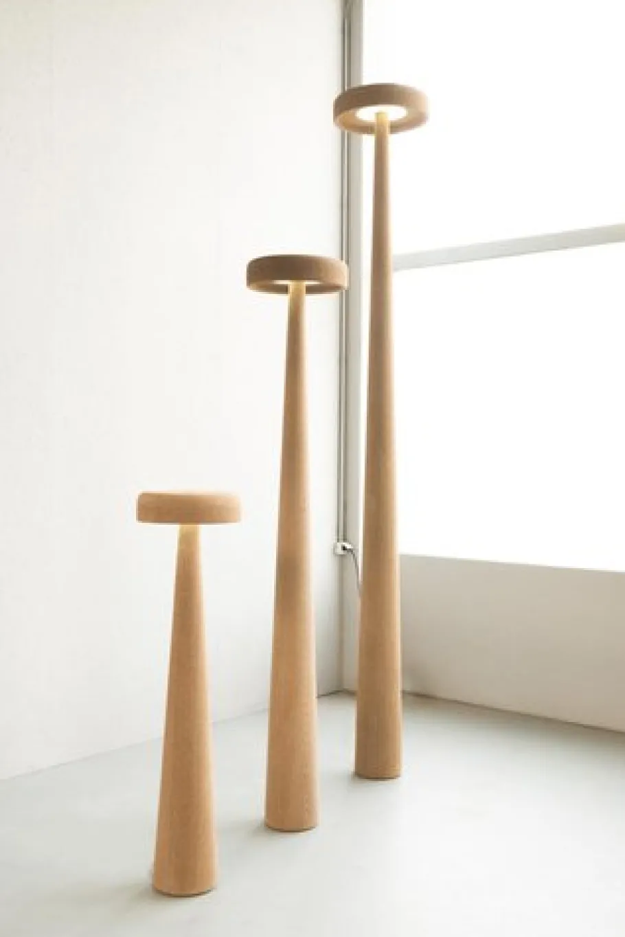 Sale Pamono Printed Nature Econit Wood 245 Floor Lamp by Harry Thaler