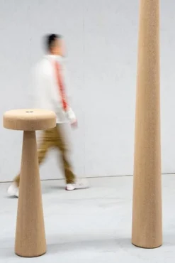 Sale Pamono Printed Nature Econit Wood 245 Floor Lamp by Harry Thaler