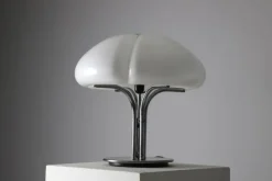 Outlet Pamono Project Office Quadrifoglio Table Lamp for Guzzini, 1970