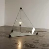 Best Pamono Prototype Tetrahedron Lamp by Van Nieuwenborg & Wegman, 1979
