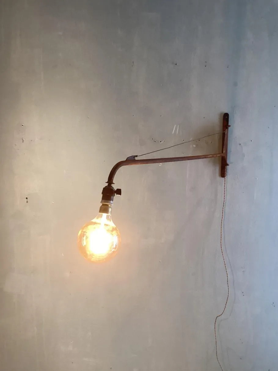 Hot Pamono Prouve Light Wall Lamp by Jean Prouvé
