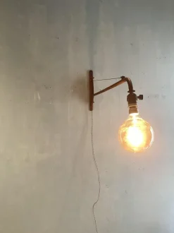 Hot Pamono Prouve Light Wall Lamp by Jean Prouvé