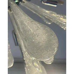 Clearance Pamono Pulegoso Drops Murano Glass Sputnik Chandelier by Simoeng