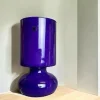 Hot Pamono Purple Glass Table Lamp from Ikea, 2000s
