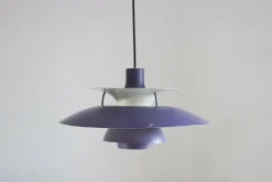 Hot Pamono Purple PH5 Pendant Lamp by Poul Henningsen for Louis Poulsen, 1960s