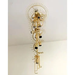 Best Pamono Quadriedro Twister Chandelier in Murano Glass by Simoeng