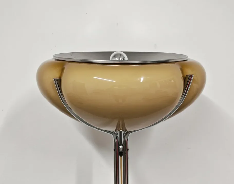 New Pamono Quadrifoglio Floor Lamp attributed to Harvey Guzzini attributed to Meblo, 1960s