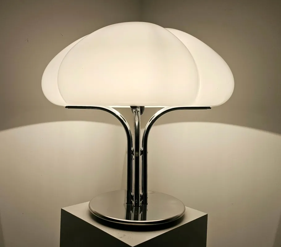Discount Pamono Quadrifoglio Table Lamp by Harvey Guzzini from Iguzzini, 1970s