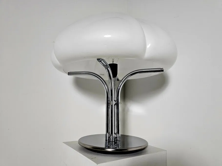 Discount Pamono Quadrifoglio Table Lamp by Harvey Guzzini from Iguzzini, 1970s