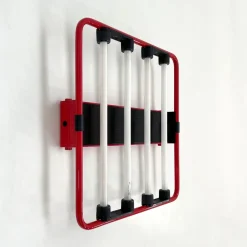 Hot Pamono Quattro Neon Wall Light by Gian N. Gigante for Zerbetto, 1980s