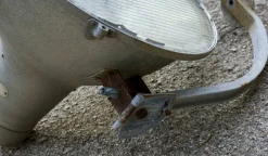 Hot Pamono Railway Searchlight 1500 FS from Cariboni, Italy, 1960