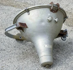 Hot Pamono Railway Searchlight 1500 FS from Cariboni, Italy, 1960