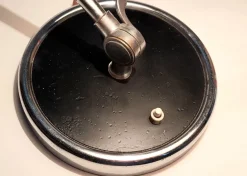 Hot Pamono Rare First Production of Black President 6631 Desk Lamp by Christian Dell for Kaiser Idell / Kaiser Leuchten, 1930s