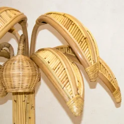 Discount Pamono Rattan Palm Table Lamp