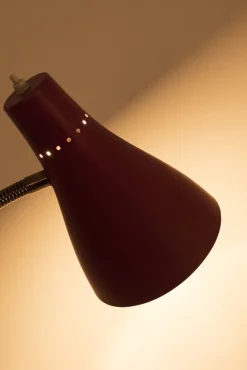 Clearance Pamono Reading Floor Lamp with Metal Lampshade