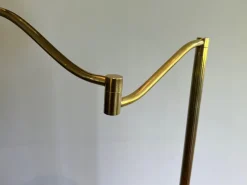 Pamono Reading Lamp with Brass Claw Feet by Maison Jansen