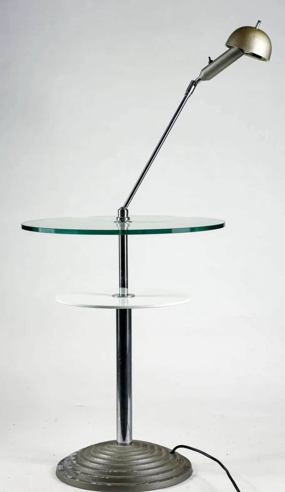 Clearance Pamono Reading Table with Jointed Lamp by Daniela Puppa & Franco Raggi for Fontana Arte, 1988