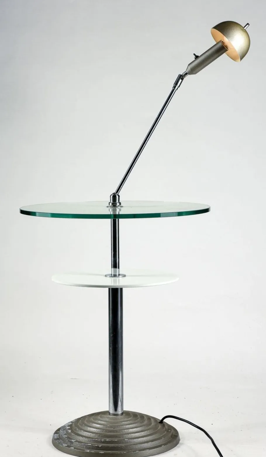 Clearance Pamono Reading Table with Jointed Lamp by Daniela Puppa & Franco Raggi for Fontana Arte, 1988