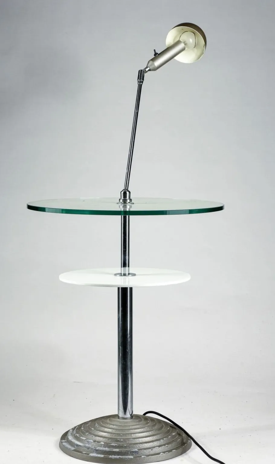 Clearance Pamono Reading Table with Jointed Lamp by Daniela Puppa & Franco Raggi for Fontana Arte, 1988