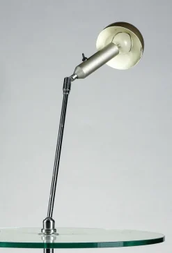 Clearance Pamono Reading Table with Jointed Lamp by Daniela Puppa & Franco Raggi for Fontana Arte, 1988