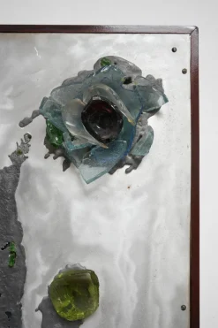 New Pamono Rectangular Sconces by Enri Dargence, 1970s, Set of 2