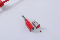 Best Pamono Red Adjustable Topo Wall Light from Stilnovo, 1970s