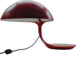 Outlet Pamono Red Cobra Table Lamp by Elio Martinelli for Martinelli Luce, Italy, 1960s
