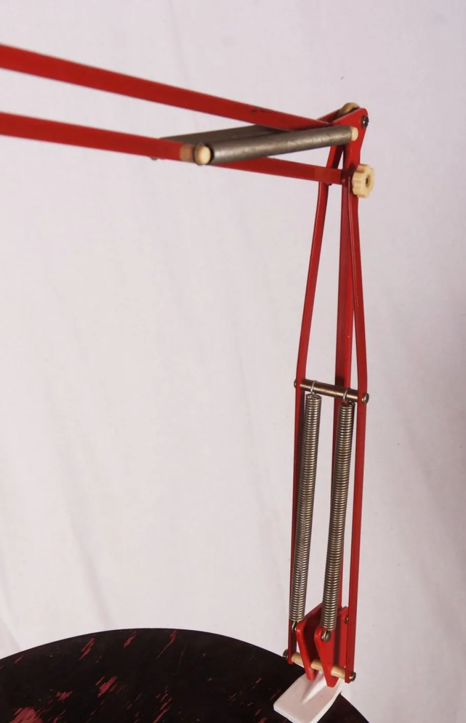 Hot Pamono Red Desk Lamp from Luxo, 1970s