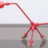 Outlet Pamono Red Dog Kila Table Lamp on Wheels from Ikea
