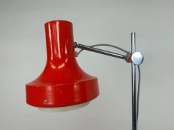 Clearance Pamono Red Floor Lamp by Josef Hurka for Napako, 1970s