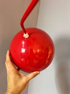 Discount Pamono Red Plastic Ball Lamp