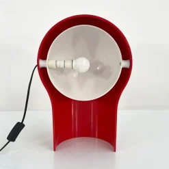 Discount Pamono Red Telegono Table Lamp by Vico Magistretti for Artemide, 1960s