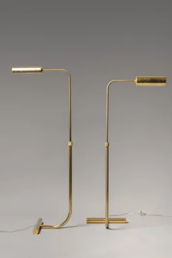 Hot Pamono Re-Edition of an Adjustable Floor Lamp in Chrome Plated Brass from Blend Roma, 1960s