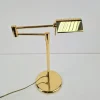 Outlet Pamono Regency Brass Adjustable Table Lamp from Egoluce, 1970s