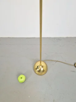 Pamono Regency Style Brass Floor Lamp from Sölken Leuchten, 1970s