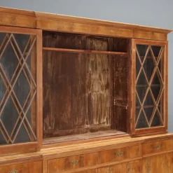 Pamono Regency Style Mahogany Bookcase