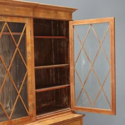 Pamono Regency Style Mahogany Bookcase