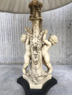 Pamono Resin Table Lamps by Gino Ruggeri for Tito Bianchi, 1980s, Set of 2