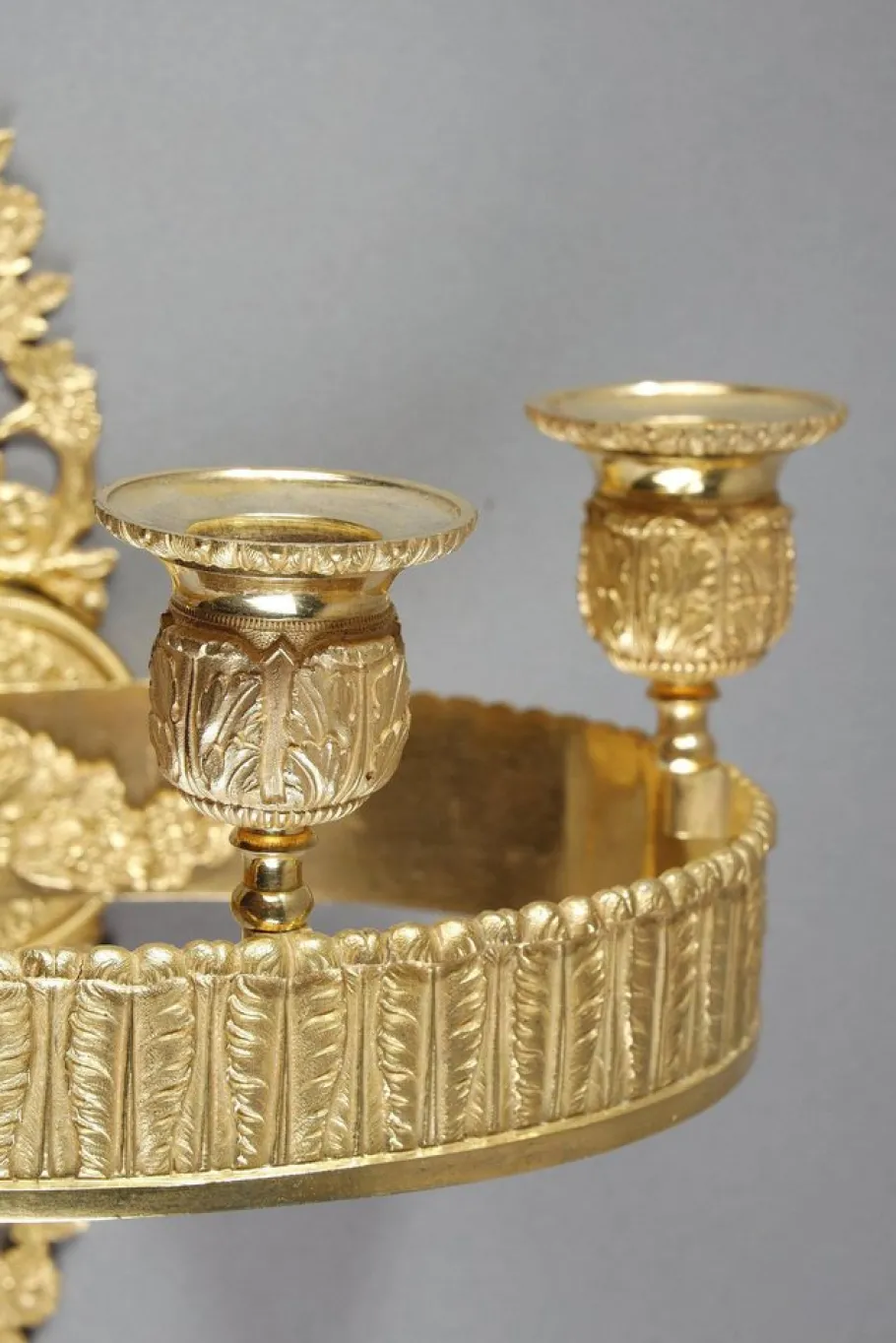 Clearance Pamono Restauration Period Ormolu Wall Sconces, 1840s, Set of 2