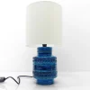 Discount Pamono Rimini Blue Lamp by Aldo Londi for Bitossi, Italy, 1960s