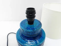 Discount Pamono Rimini Blue Lamp by Aldo Londi for Bitossi, Italy, 1960s
