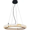 New Pamono Ring 64 Pendant Lamp by United Alabaster