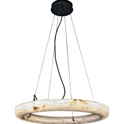 New Pamono Ring 64 Pendant Lamp by United Alabaster